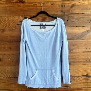 Billabong Light Blue Henley with Front Pocket - Large